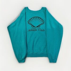 Vintage Hanes Sweatshirt Corpus Christi Athletic Club Texas XL